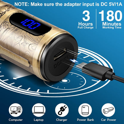 WANFEI HH15 Cordless Beard Trimmer Gold
