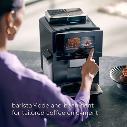 SIEMENS EQ900 Fully Automatic Bean to Cup Coffee Machine 2.3L Inox Silver