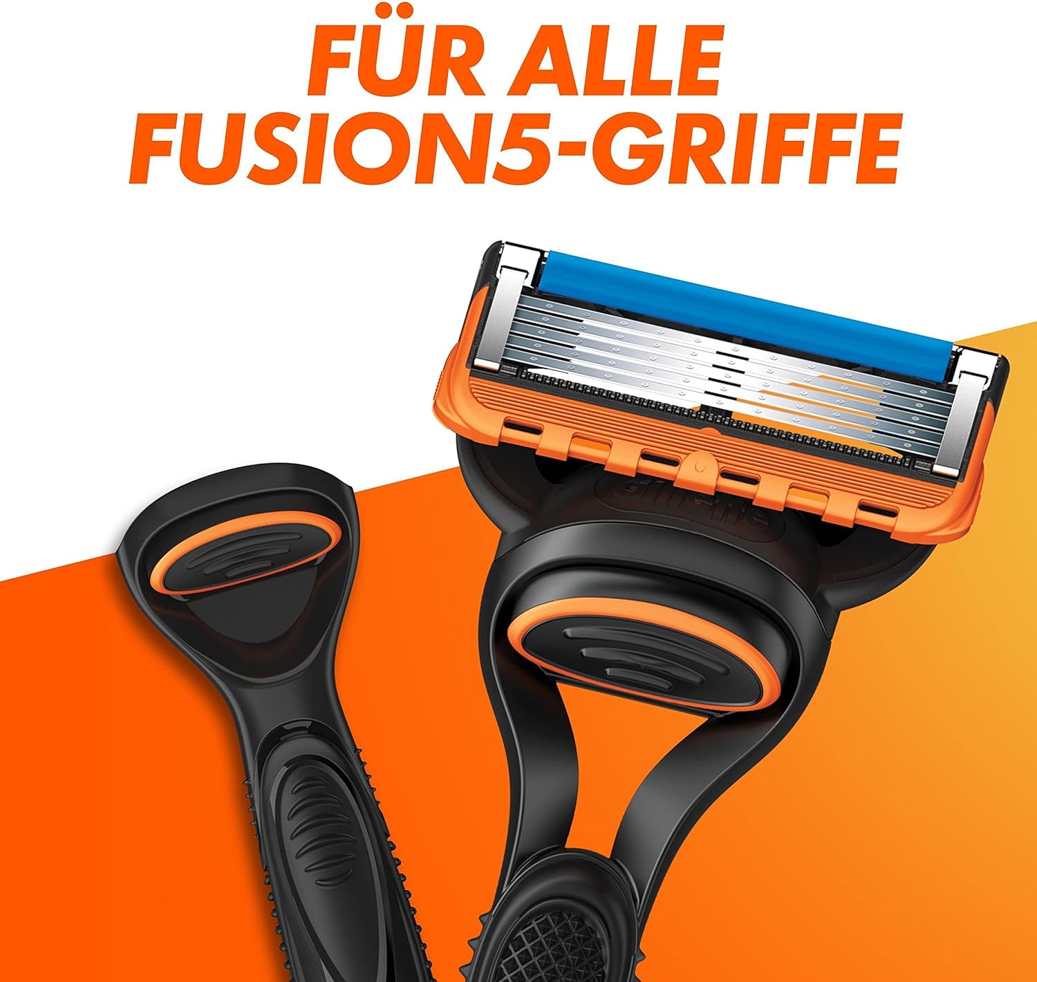 Gillette Fusion5 4-Pack Razor Blades for Smooth Men's Shave