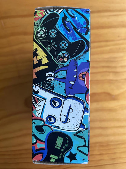 Colplay LED Halloween Mask and Glowing Gloves Set