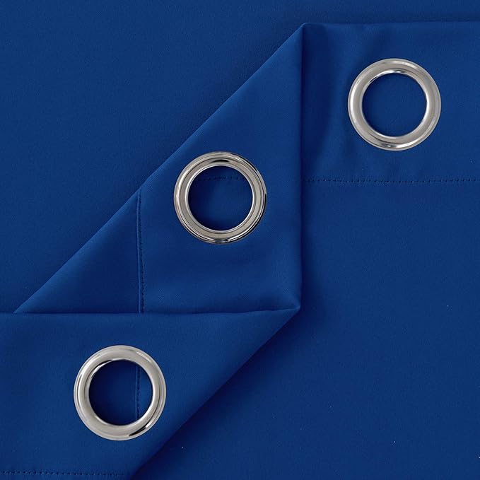 Deconovo Thermal insulated room darkening grommet curtain panel for Bedroom