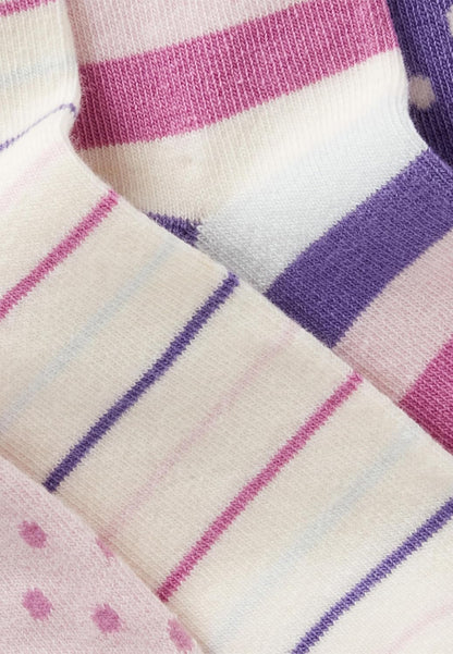 United Colors of Benetton Boys 4-Pair Cotton Calf Socks