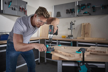 Wolfcraft Dowelmaster Dowel Gauge – Precise Wood Joint Tool for 6‑10 mm Dowels