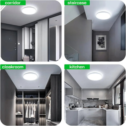 OTREN Ultra-Thin 18W LED Ceiling Light, 21.8cm Round, Cold White - Gomix Brands Outlet