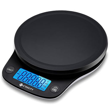 Etekcity 0.1g Precision Digital Kitchen Scale – 11lb Capacity, Black