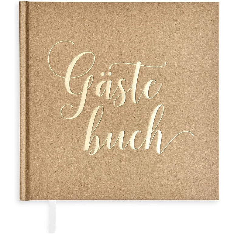 Wedding Guest Book with Elegant Hardcover