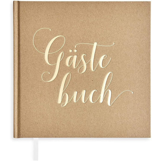 Wedding Guest Book with Elegant Hardcover