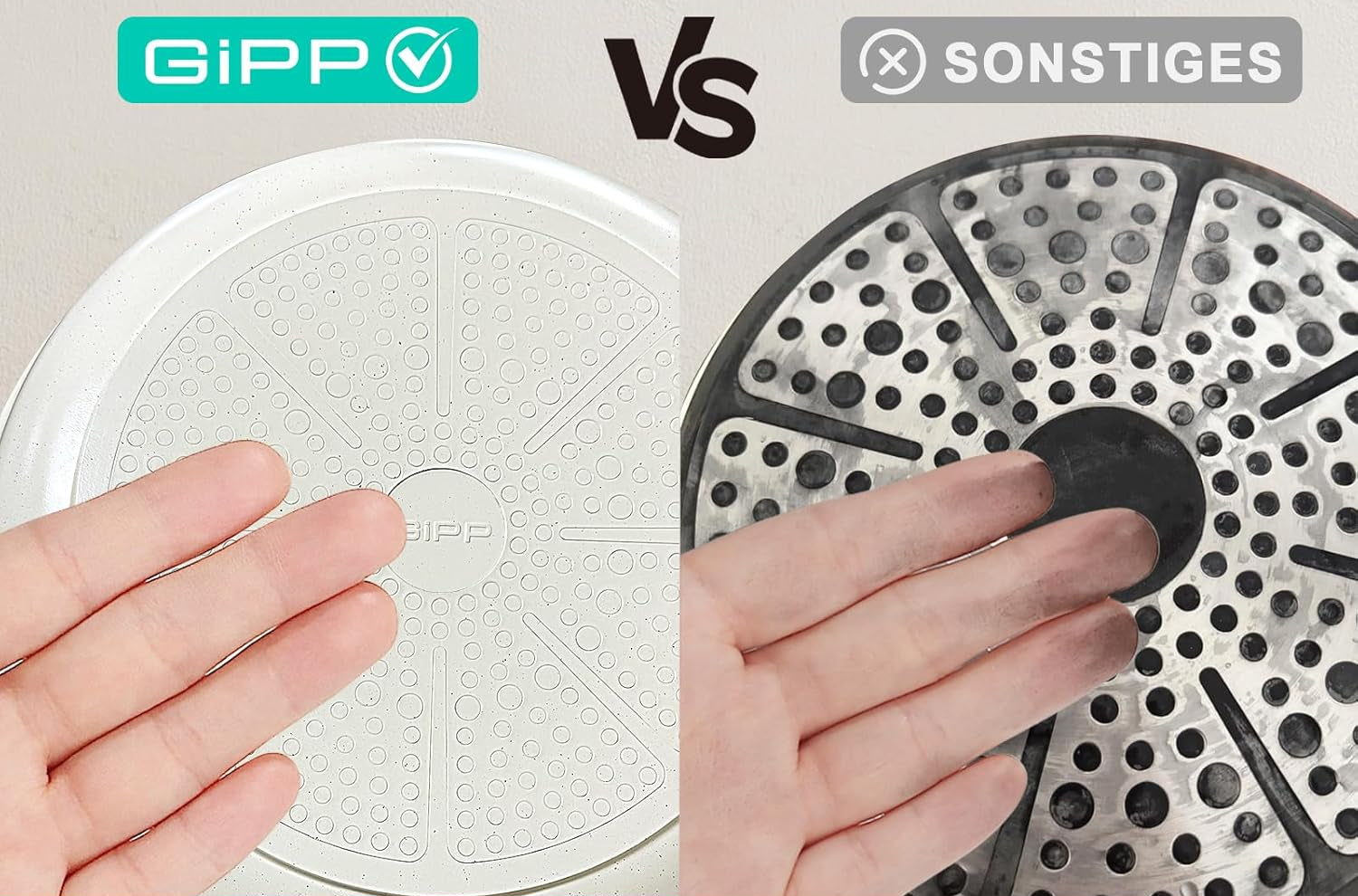 GiPP 17-Piece Nonstick Cookware Set with Aluminum Pans