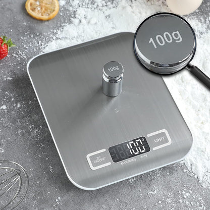 Domini K1H Digital Kitchen Scale 5kg White