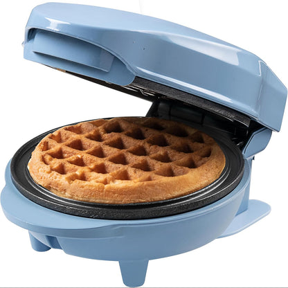 Bestron Mini Waffle Maker 550W Non-Stick Retro Design
