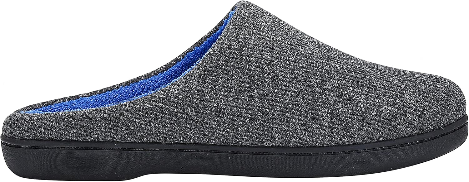 Mishansha Unisex Warm Memory Foam Indoor Outdoor Plush House Slippers