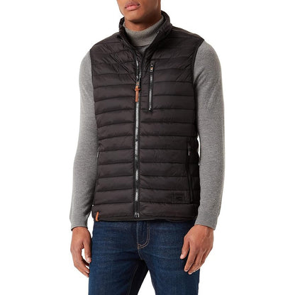 Camel Active Men's Black Insulated Vest 460210/9E52 – Lightweight Outdoor Wear