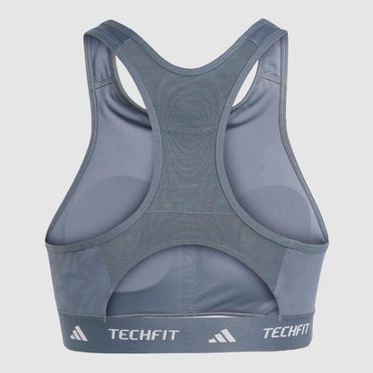 adidas Women's TechFit Medium Support Workout Crop Top for Active Performance