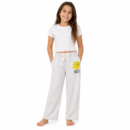 Smiley World 100% Cotton Kid's Lounge Pants