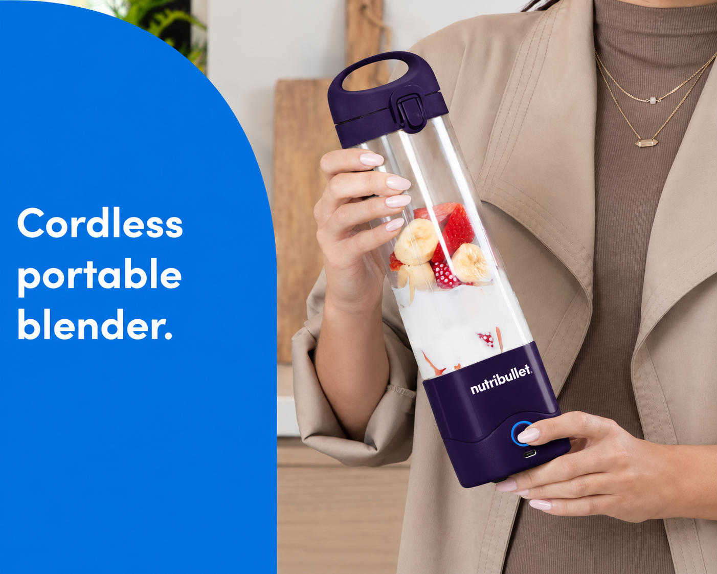 Nutribullet Portable Blender, 2000mAh
