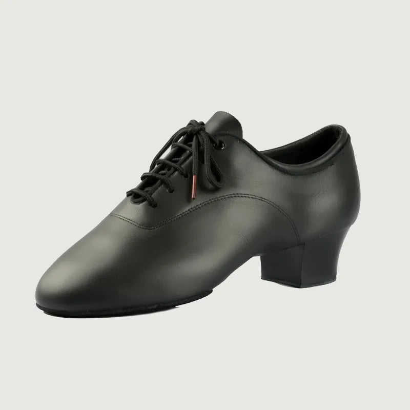 Betty Men's Professional Oxford Leather Soft Bottom Latin Ballroom Dance Shoes