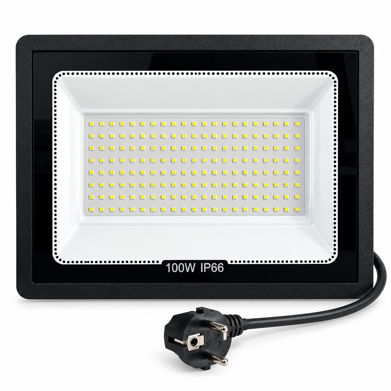LED Flood Light, IP66 waterproof 100W, 1 Pack