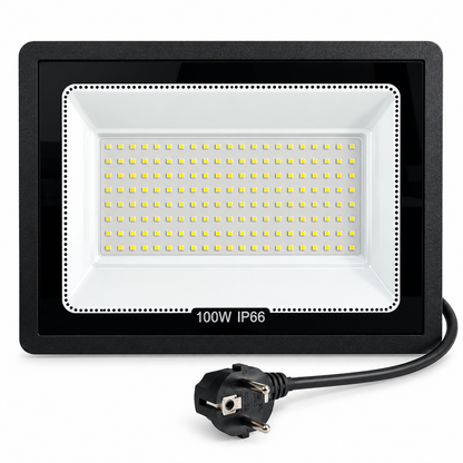 LED Flood Light, IP66 waterproof 100W, 1 Pack