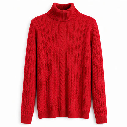 Lands' End Women's Cotton Turtleneck Sweater - Gomix Brands Outlet