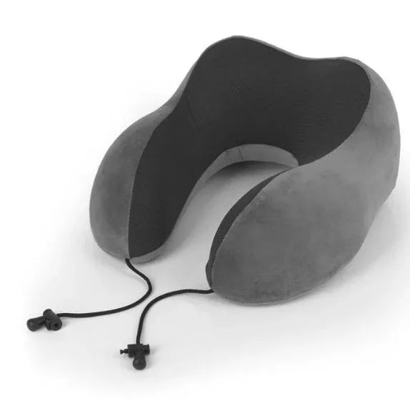 Comfort-Fit Memory Foam Neck Pillow for Ultimate Travel, Office, Home Support - Gomix Brands Outlet