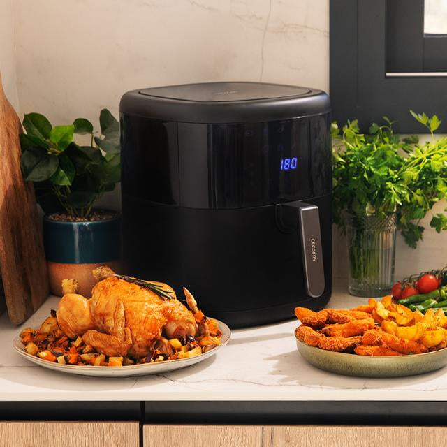 Cecotec Cecofry Bombastik 6000 Unique Hot Air Fryer 6 L Black