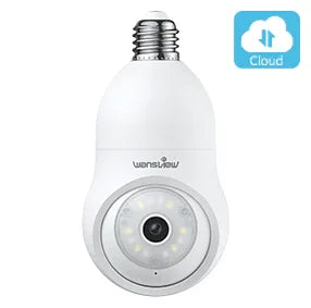 Wansview G6 2K HD Light Bulb Security Camera with Color Night Vision - Gomix Brands Outlet
