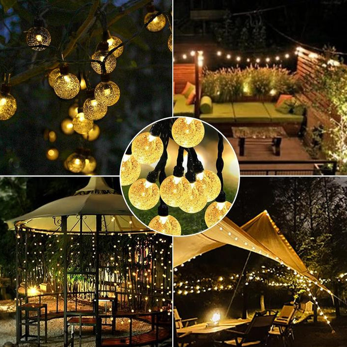 Yogle Solar Light Chain 60 LED 11m