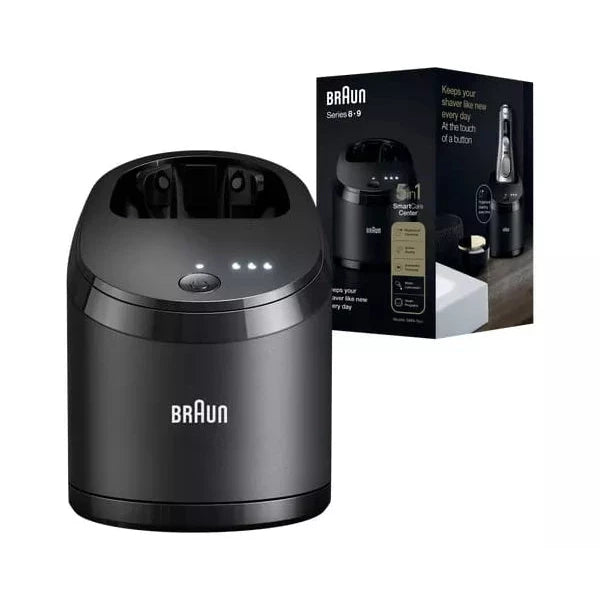 Braun Series 8 & 9 SmartCare 5-in-1 Electric Shaver Cleaning Station System