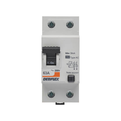 DEBFLEX Residual Current Circuit Breaker 63A Type AC