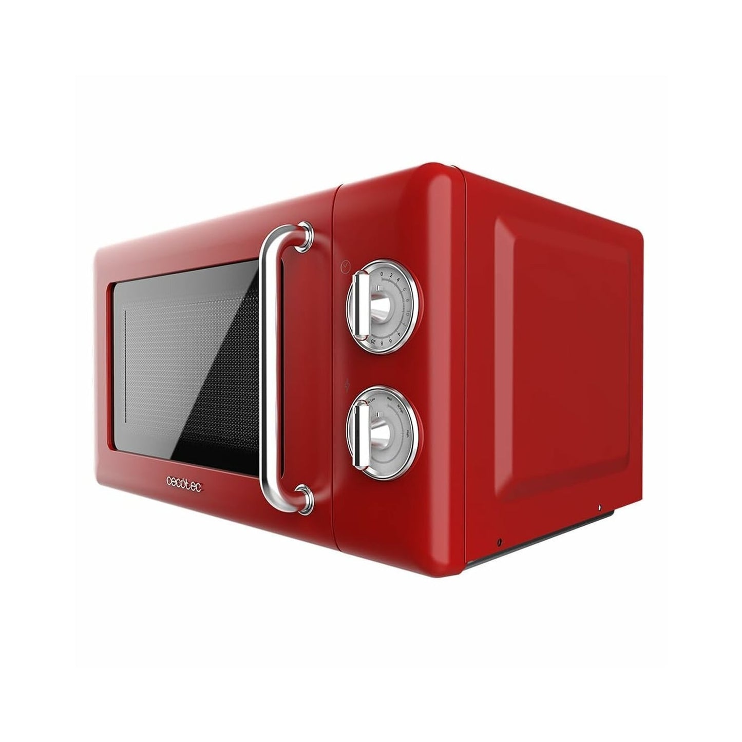 Cecotec Proclean 3010 Retro Microwave 700W 20L Red