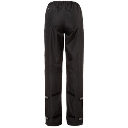 Vaude Women's Fluid Regular Waterproof Cycling Rain Pants - Black