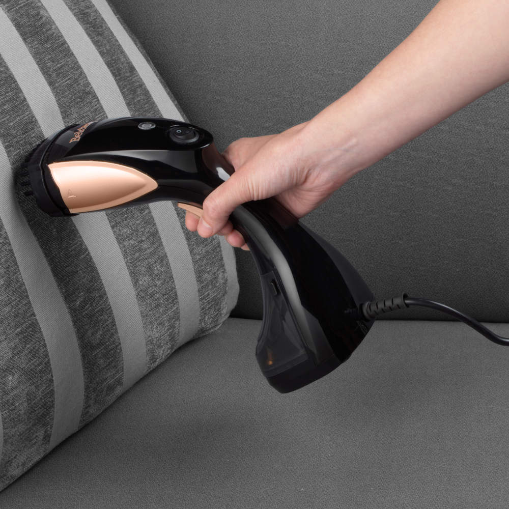 Portable Rose Gold Handheld Garment Steamer: Quick Fabric Refreshing & Wrinkle Removal