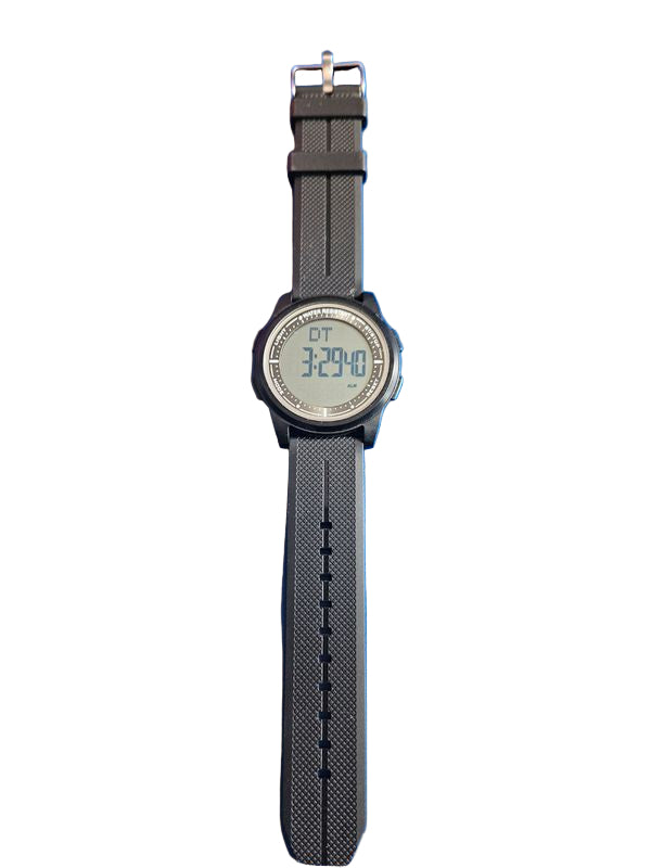 Durable Waterproof Digital Sports Watch with Backlight Feature