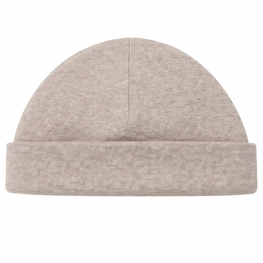 Noppies Babylon Baby Beanie Organic Cotton in Taupe