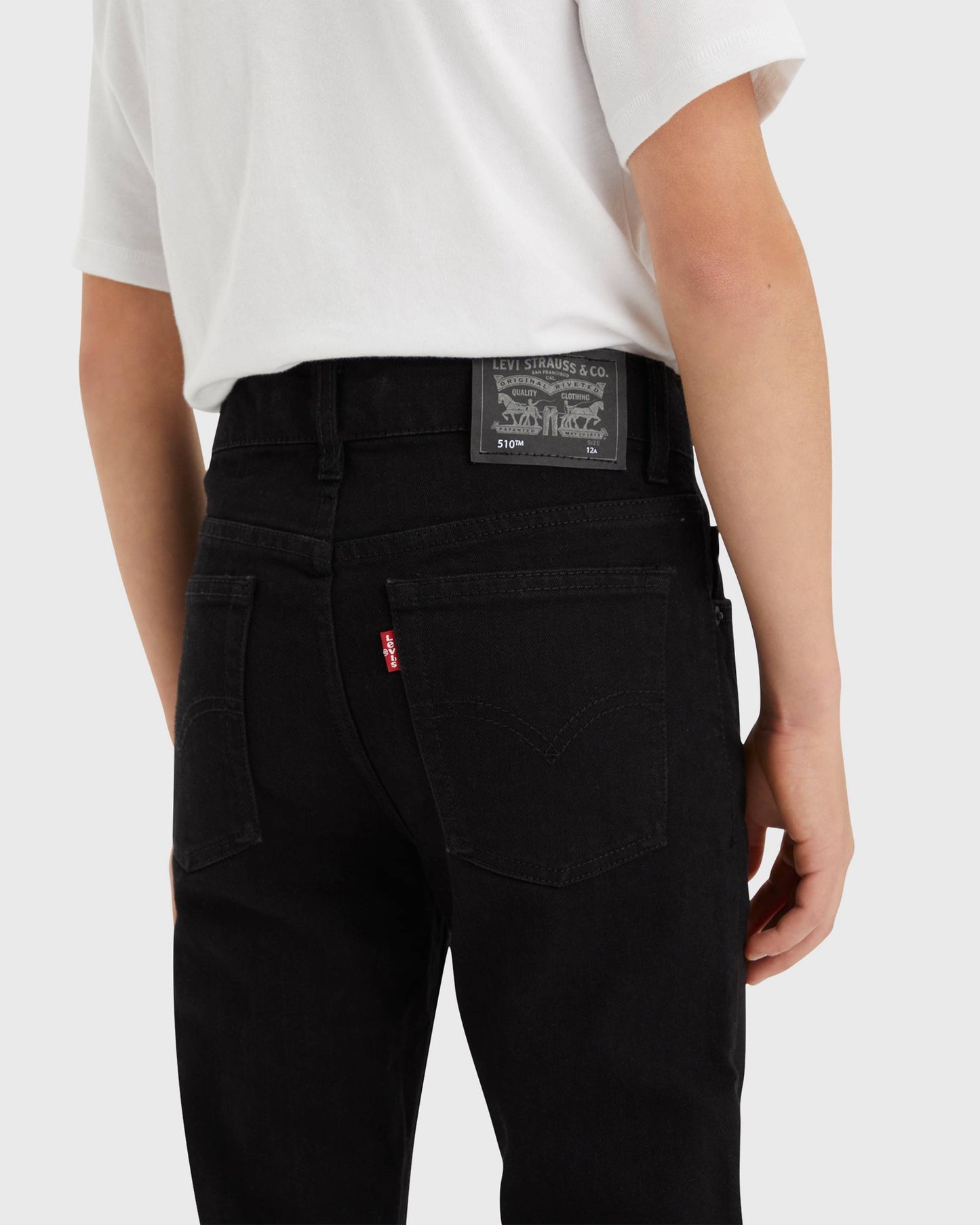 Levi's Teenager 510™ Skinny Fit Jeans - Comfortable, Stretch Black Denim