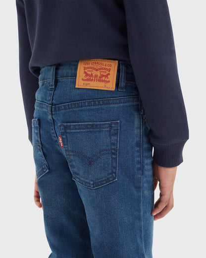 Boys' Levi's 510™ Skinny Fit Stretch Denim Jeans - Classic Blue