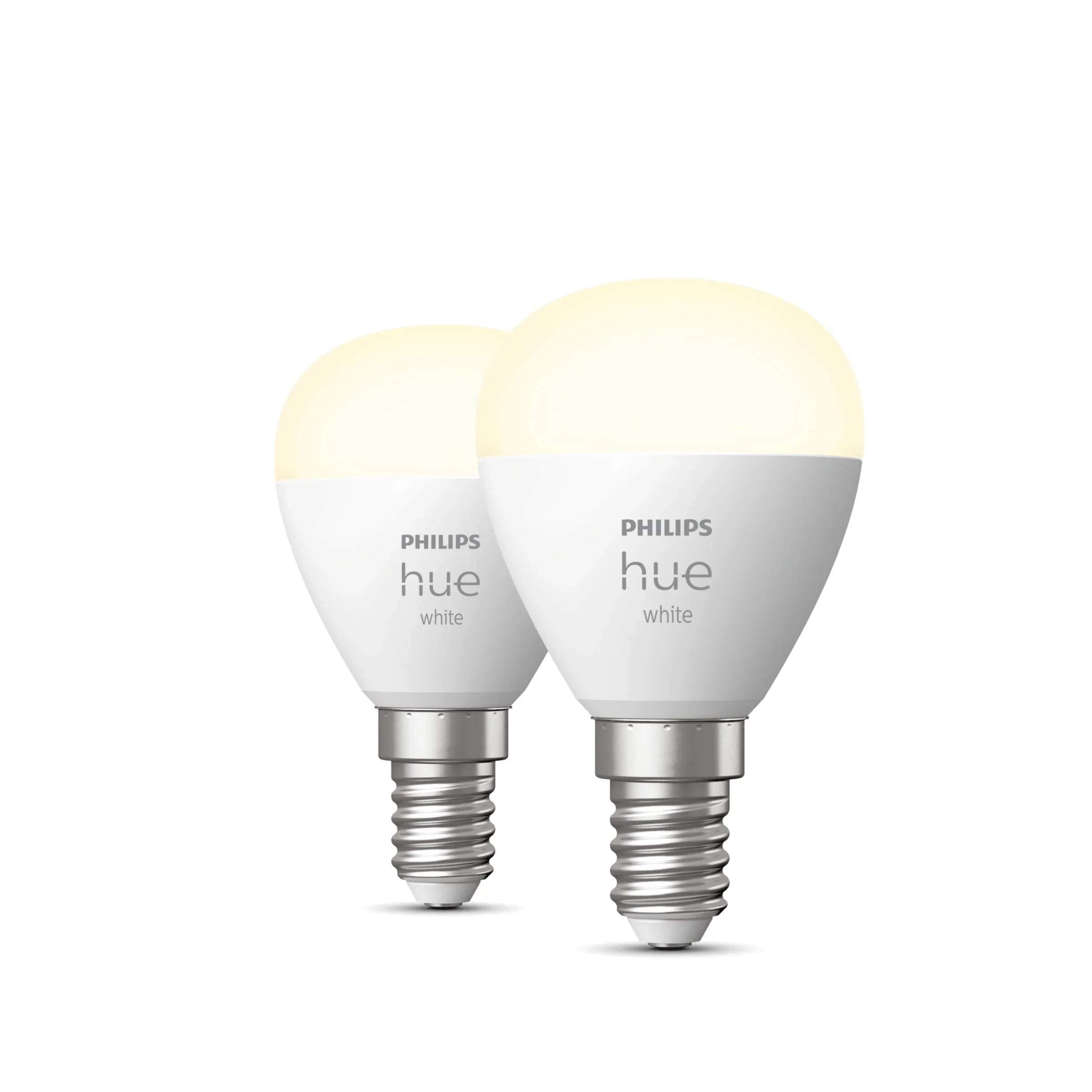 Philips Hue White Lustre E14 P45 Smart LED Bulb 2-Pack - Gomix Brands Outlet