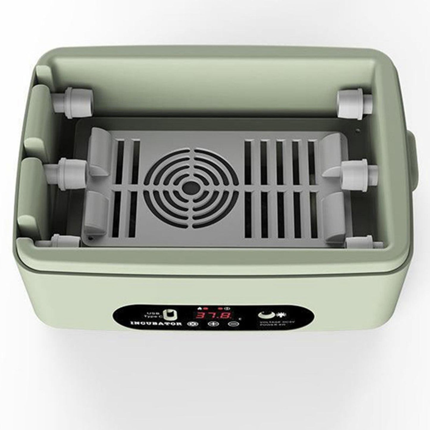 6-Egg Automatic Poultry Incubator with Temperature and Humidity Control