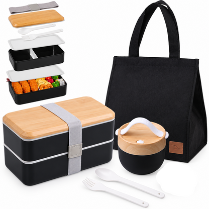 Aiuuee ALC263 Lunch Box Set 1400ml
