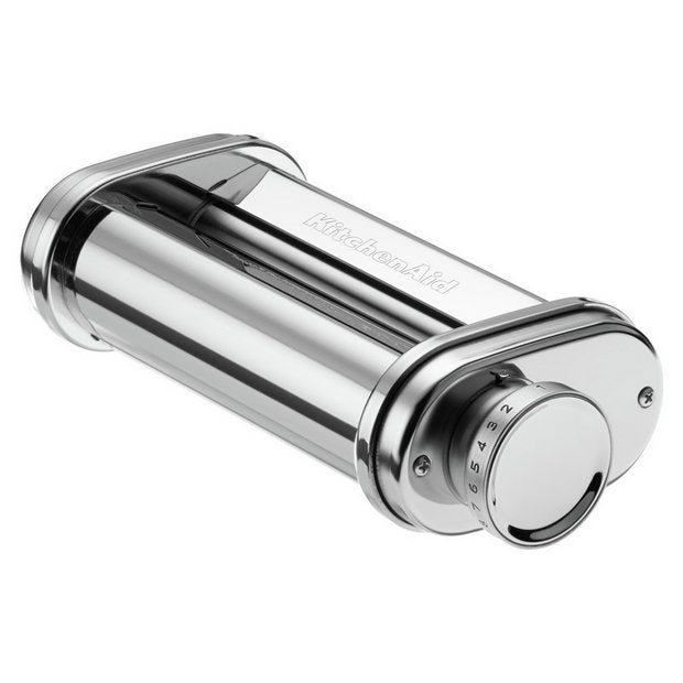 KitchenAid Stainless Steel Pasta Roller Attachment for Stand Mixers