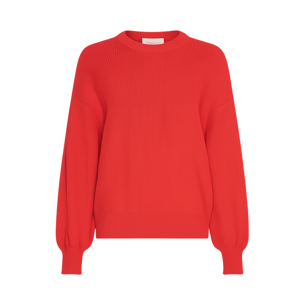 Msch Copenhagen Rachelle Pullover – Flame Scarlet