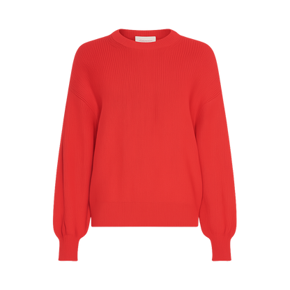 Msch Copenhagen Rachelle Pullover – Flame Scarlet