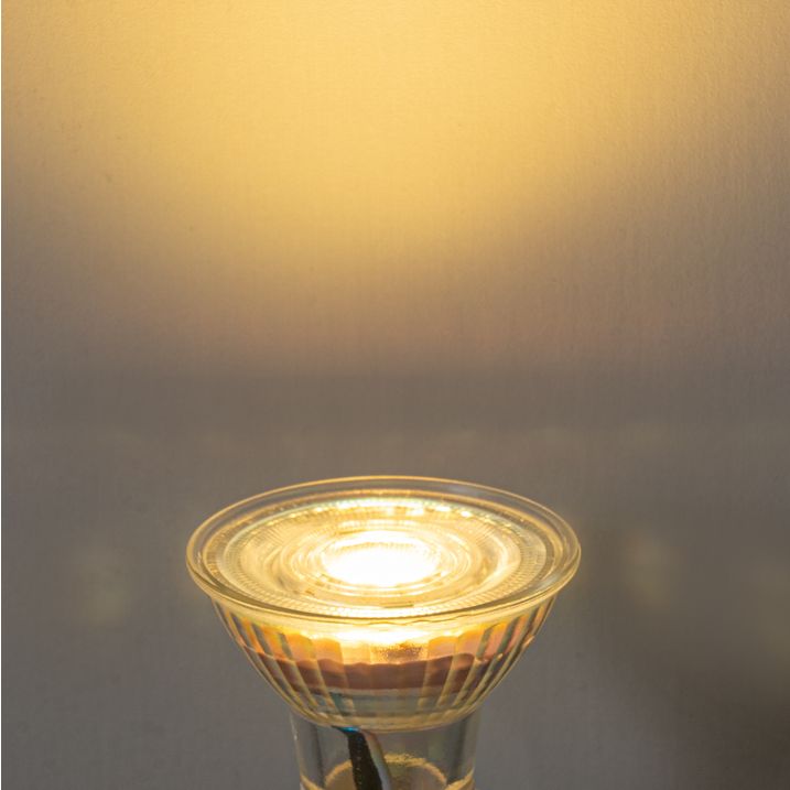 LUEDD GU10 50mm LED Bulb Clear 1W 80 lm 2200K