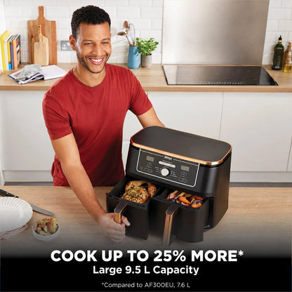 Ninja AF400EUCP Foodi MAX Dual Zone Air Fryer 9.5L