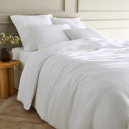 Organic Cotton Gauze Duvet Cover Yafa