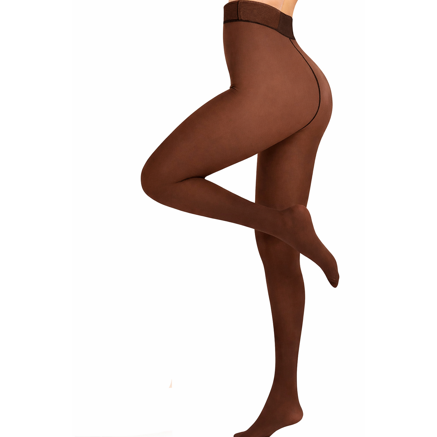 ARKIM Women's Fleece-Lined Skinny Leggings with Seamless Center Back