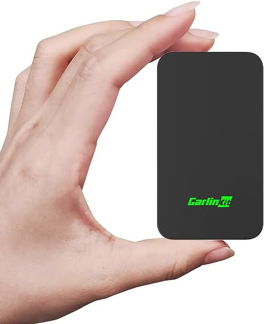 CarlinKit 5.0 Wireless CarPlay Android Auto Adapter for Cars Black