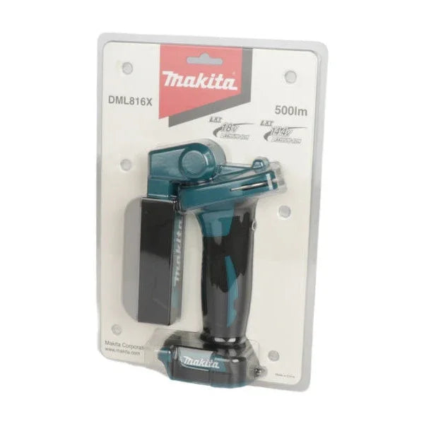 Makita DML816X Cordless LED Work Light 500 Lumen 18V Foldable Diffuser Hook - Gomix Brands Outlet