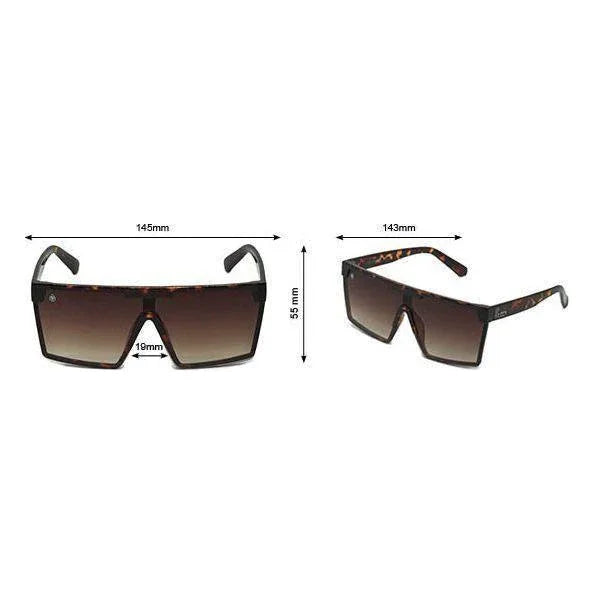 Battlephight Phieres Tortoise Brown-Gradi Sunglasses with UV400 Protection - Gomix Brands Outlet