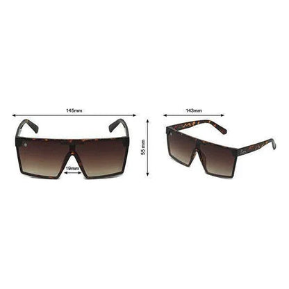 Battlephight Phieres Tortoise Brown-Gradi Sunglasses with UV400 Protection - Gomix Brands Outlet